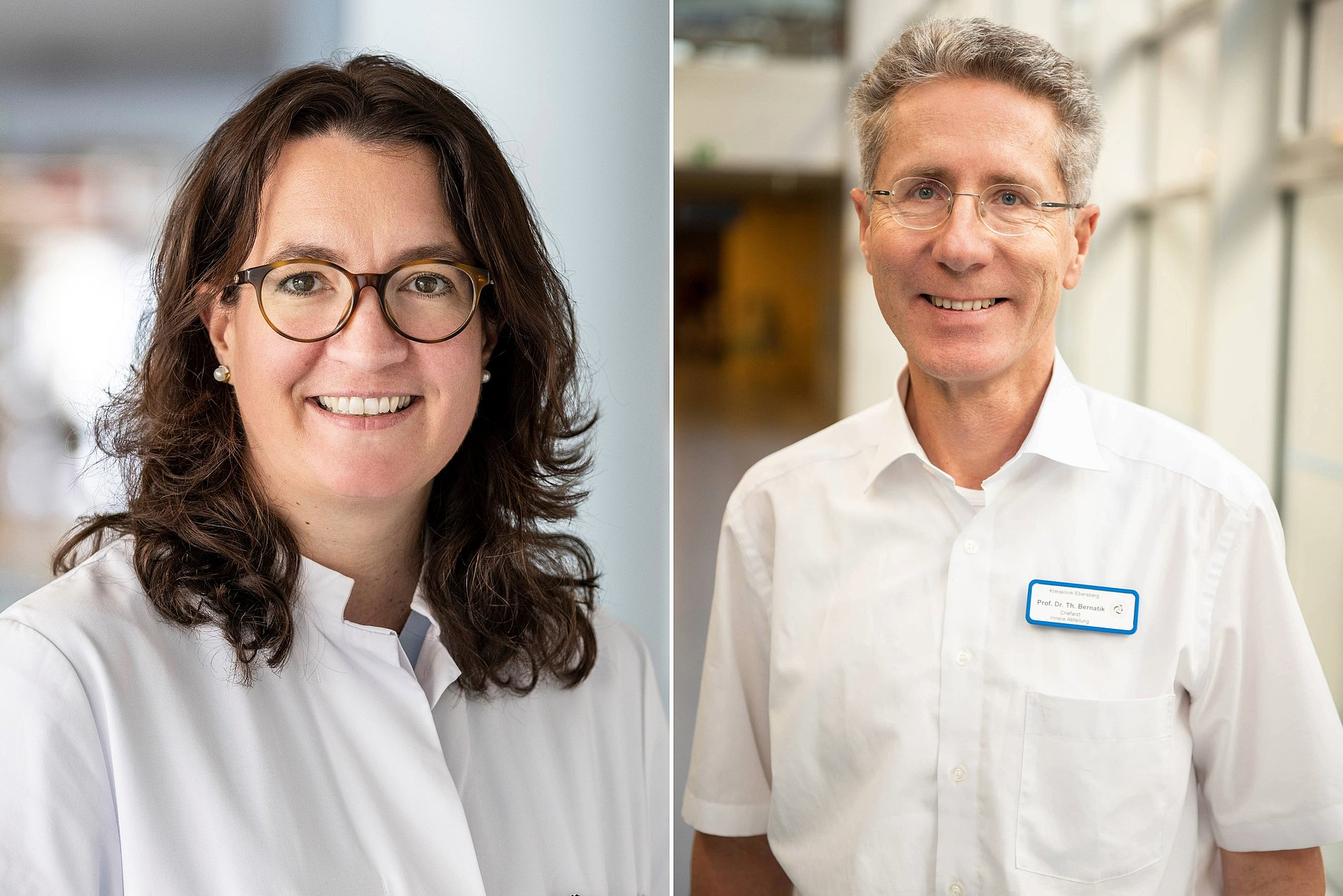 Prof. Dr. Viktoria Bogner-Flatz und Prof. Dr. Thomas Bernatik sind ab 1. März die neue Ärztliche Direktion der Kreisklinik Ebersberg.
