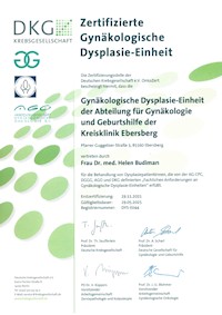 Zertifikat Dysplasie-Einheit